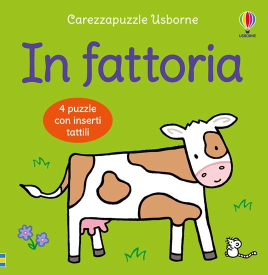 Copertina del libro IN FATTORIA - 4 PUZZLE CON INSERTI Immagine principale del prodotto