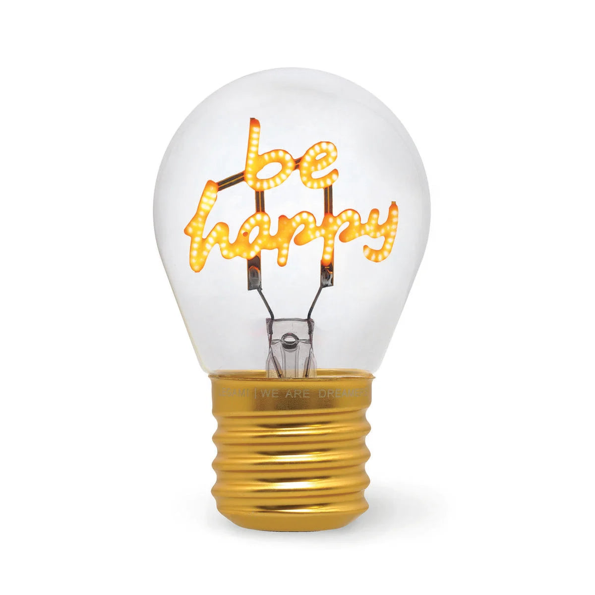 LEGAMI BULB FICTION - LAMPADA DA TAVOLO - BE HAPPY Immagine principale del prodotto