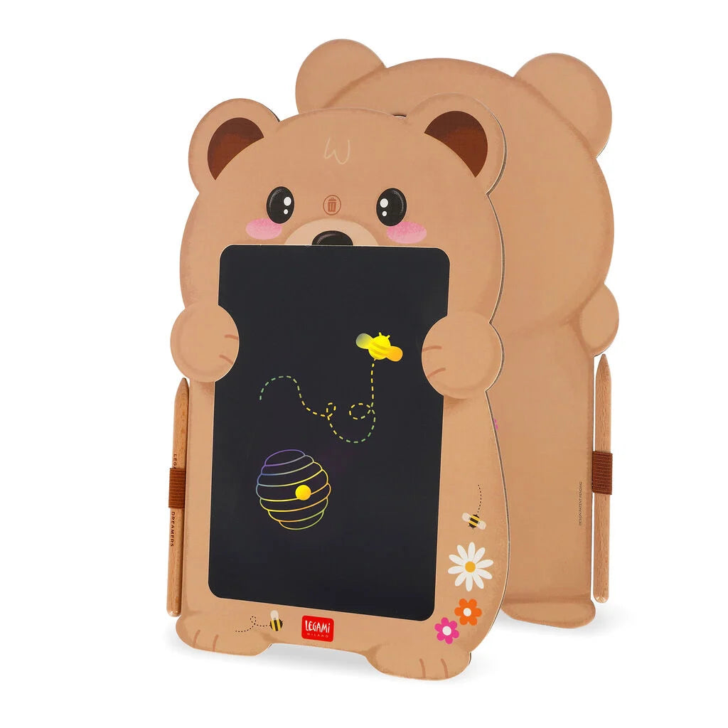 LEGAMI LAVAGNA PORTATILE LCD IN CARTONE TEDDY - MAGIC SKETCH BOARD