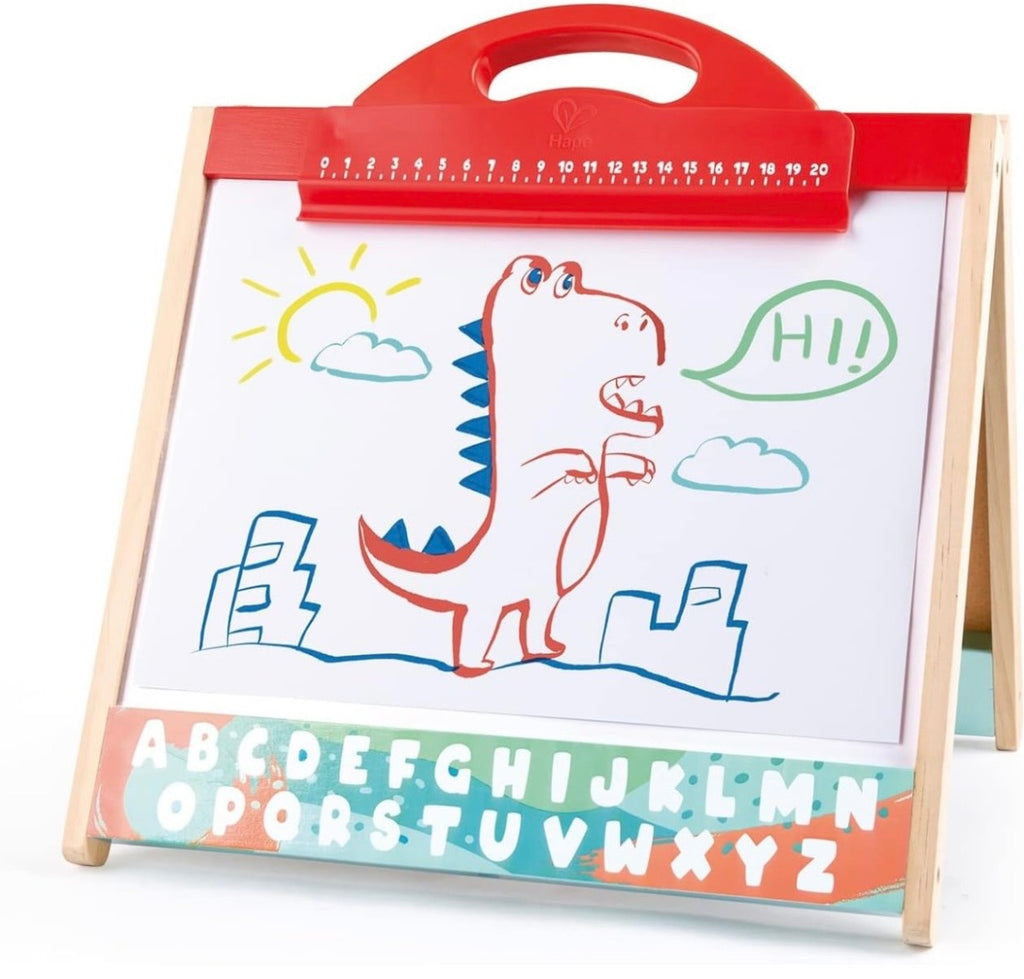 LAVAGNETTA CON ACCESSORI - STORE & GO EASEL - HAPE