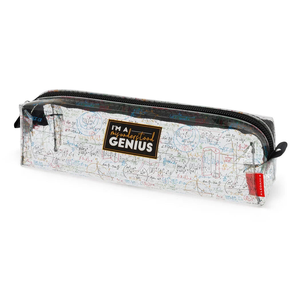 LEGAMI ASTUCCIO TRASPARENTE MORBIDO GENIUS - PENCIL CASE