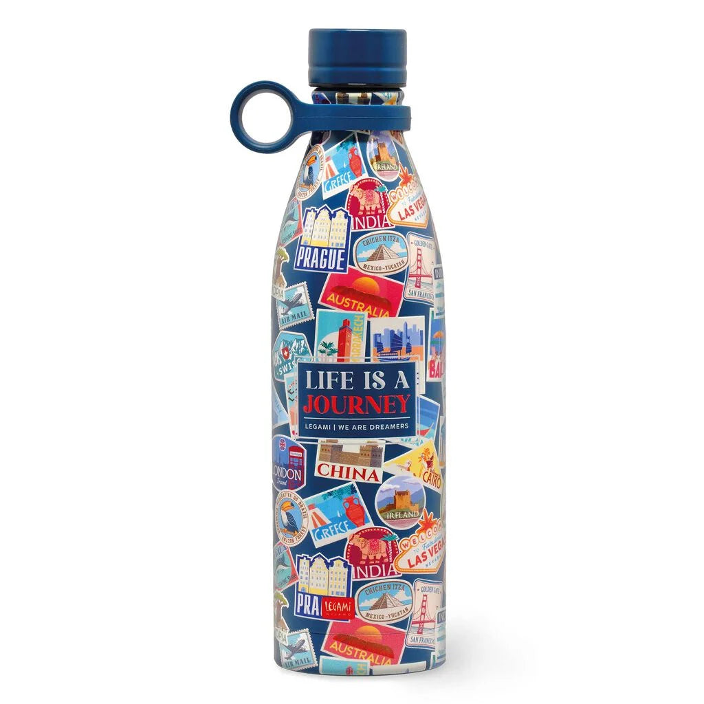 LEGAMI BOTTIGLIA TERMICA 800ML - TRAVEL STICKERS - HOT & COLD