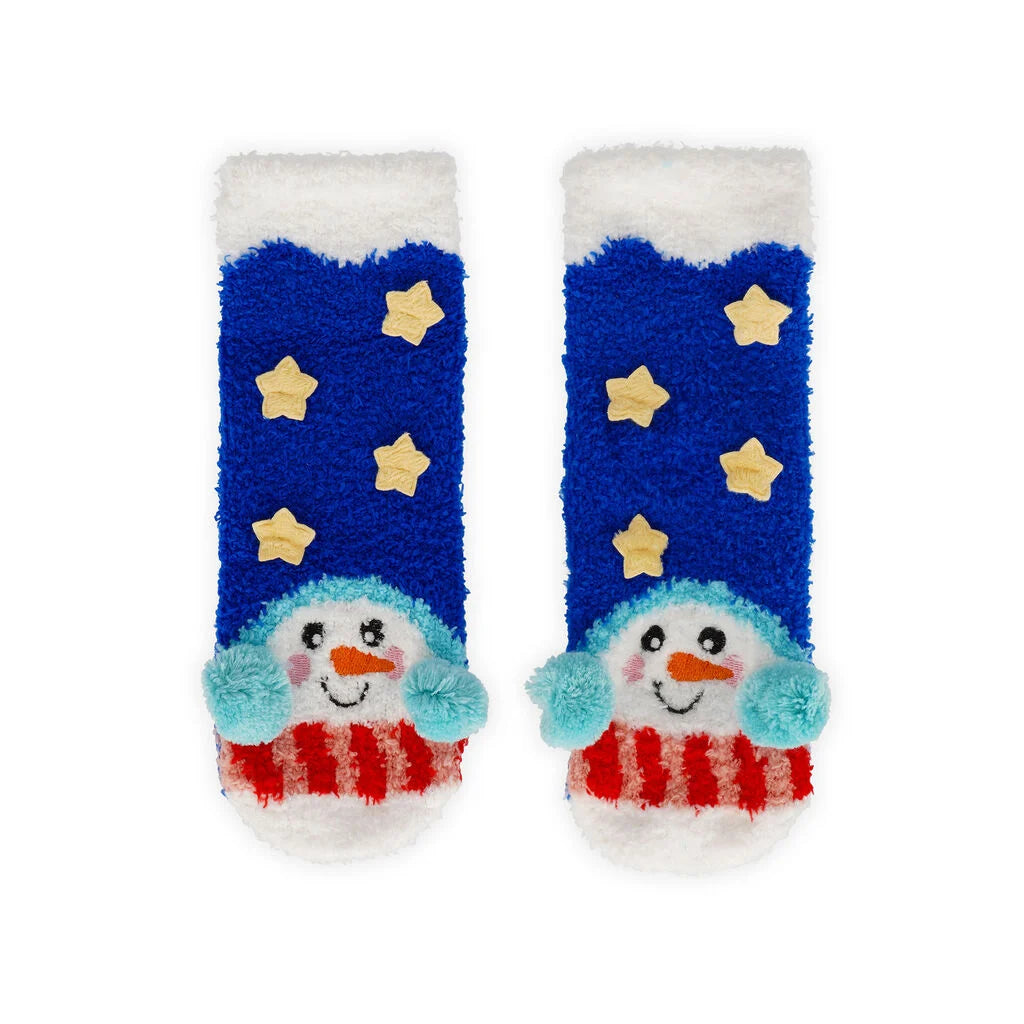 LEGAMI CALZINI ANTISCIVOLO - IT'S A MATCH! - SNOWMEN - PUPAZZO DI NEVE - KIDS 26/34 Immagine principale del prodotto