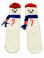 LEGAMI CALZINI ANTISCIVOLO - IT'S A MATCH! - POLAR BEAR - ORSO POLARE KIDS 26/34
