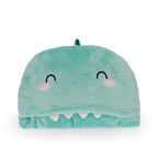 LEGAMI COPERTA CON CAPPUCCIO DINO - COSY HUGS!