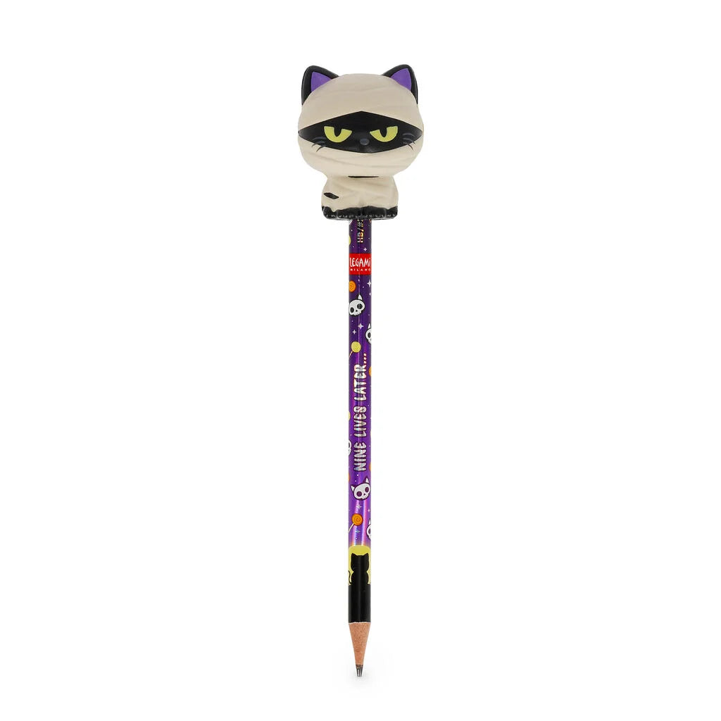 LEGAMI MATITA ANTISTRESS  SQUEEZIES HALLOWEEN GATTINO MUMMIIA MINA HB Immagine principale del prodotto