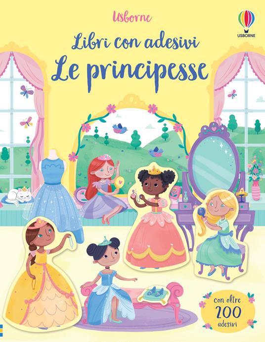 Copertina del libro LIBRI CON ADESIVI - LE PRINCIPESSE - Immagine principale del prodotto