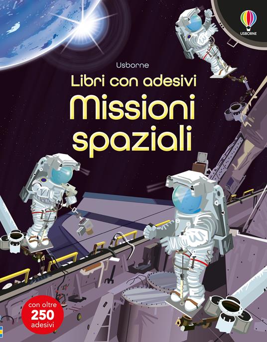 Copertina del libro LIBRI CON ADESIVI - MISSIONI SPAZIALI - Immagine principale del prodotto