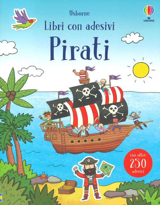 Copertina del libro LIBRI CON ADESIVI - PIRATI - CON OLTRE Immagine principale del prodotto