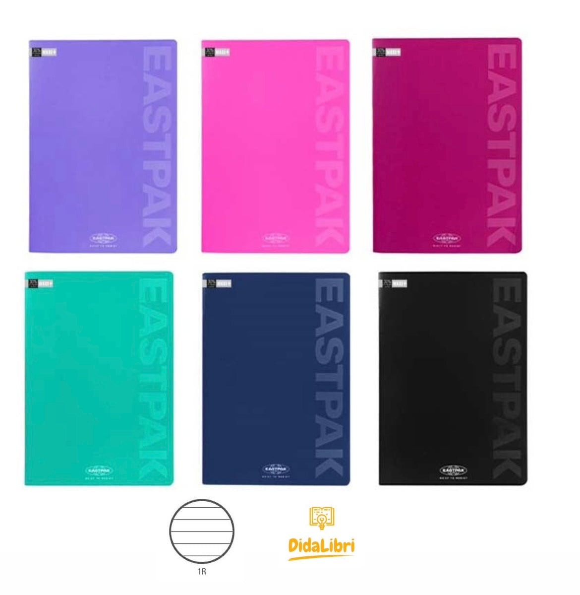 MAXI QUADERNO EASTPAK 100GR RIGATURA 1R