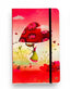 NOTEBOOK CON ELASTICO A CUORE 13x21