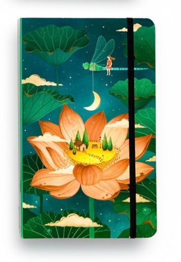 NOTEBOOK CON ELASTICO FIORE 13x21