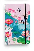 NOTEBOOK CON ELASTICO LIBELLULE 13x21