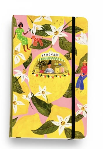 NOTEBOOK CON ELASTICO LIMONIE 13x21