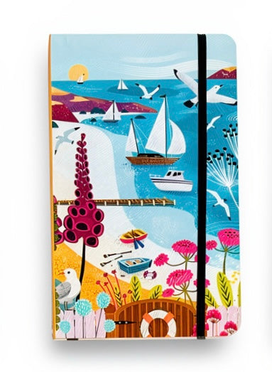NOTEBOOK CON ELASTICO SPIAGGIA 13x21