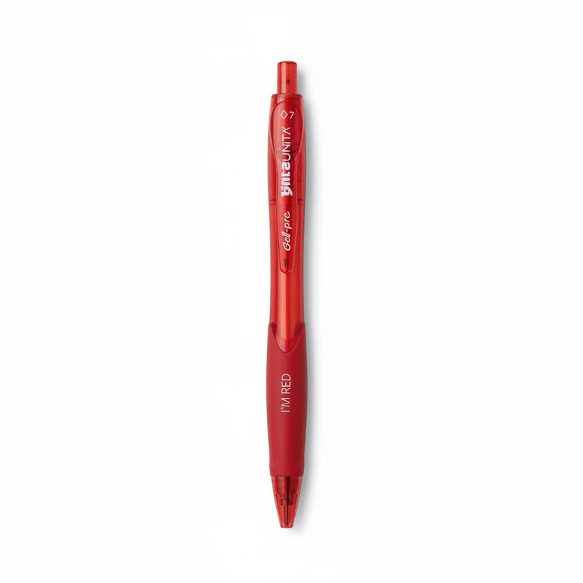 PENNA ROSSA GEL PRO CON PUNTA 0.7 TINTA UNITA