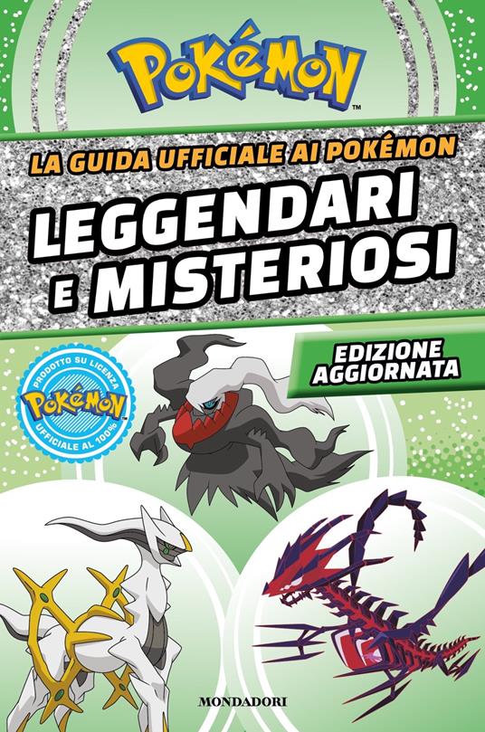 Copertina del libro LA GUIDA UFFICIALE AI POKMON LEGGENDARI-