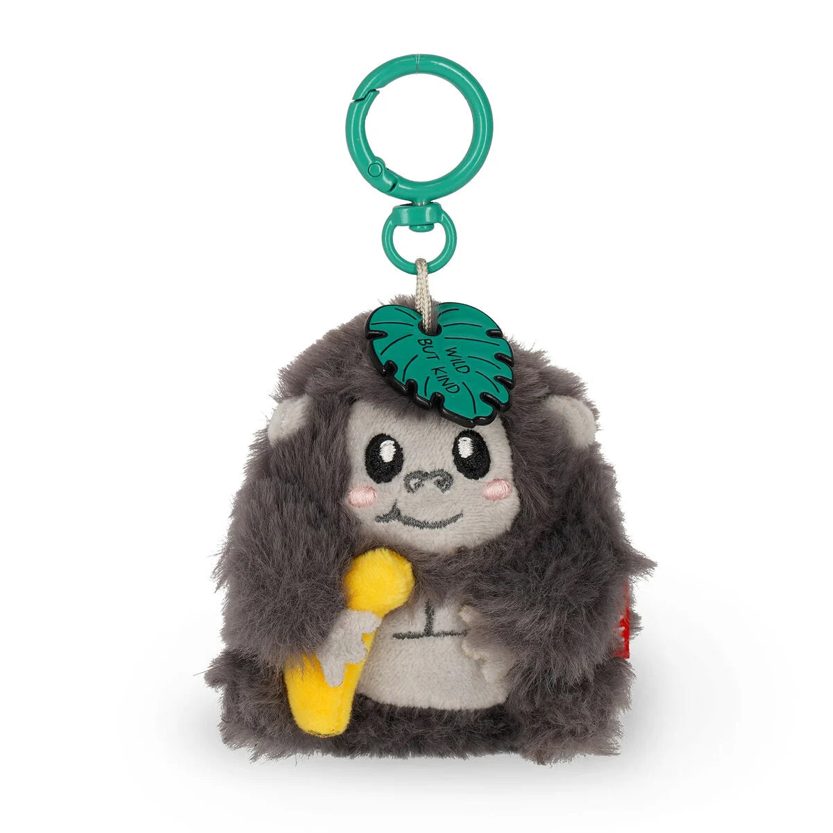 PORTACHIAVI DI PELUCHE GORILLA - TINY SUPER SOFT!