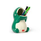 LEGAMI PORTAPENNE IN CERAMICA - DINO - DESK FRIENDS