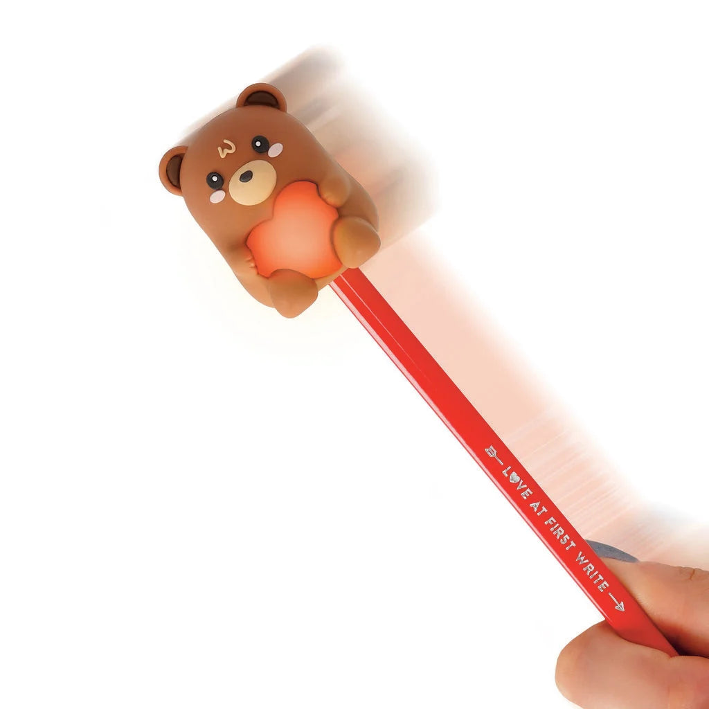 LEGAMI TEMPERINO LUMINOSO CON CONTENITORE - TEDDY BEAR- SHARPERING IS MAGIC