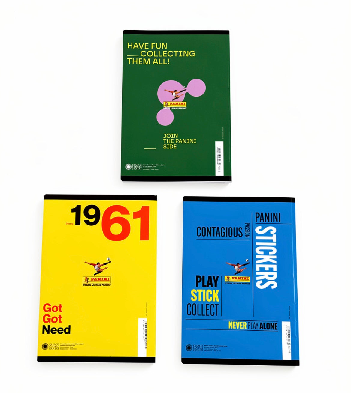 MAXI QUADERNO CALCIATORI PANINI 100GR RIGATURA 1R