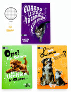 MAXI QUADERNO COMIX PETS 100GR RIGATURA 5MM