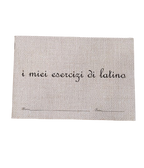 QUADERNO DI LATINO - I MIEI ESERCIZI DI LATINO -