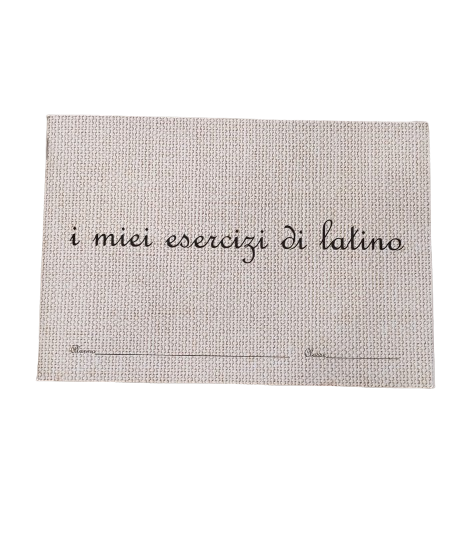 QUADERNO DI LATINO - I MIEI ESERCIZI DI LATINO -