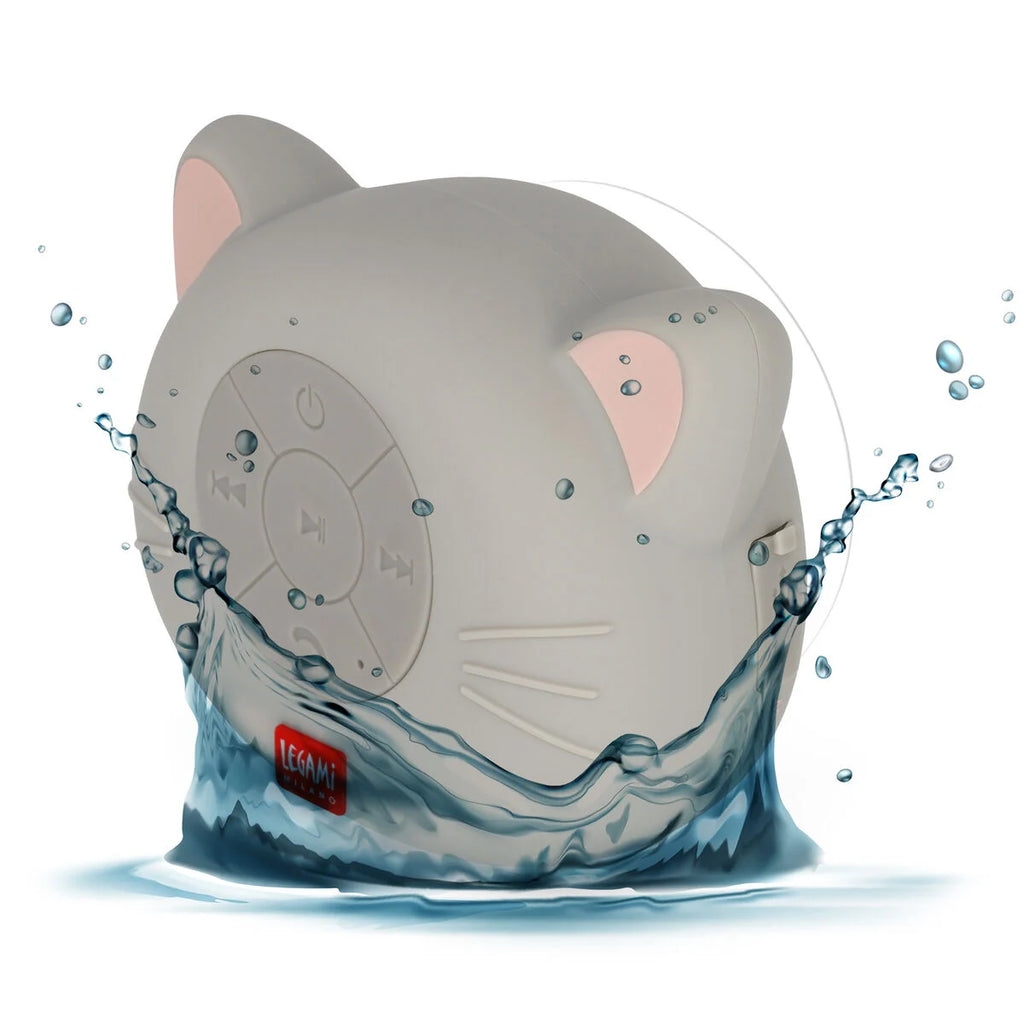 VIVAVOCE E SPEAKER BLUETOOTH RESISTENTE ALL’ ACQUA KITTY – SINGING IN THE SHOWER