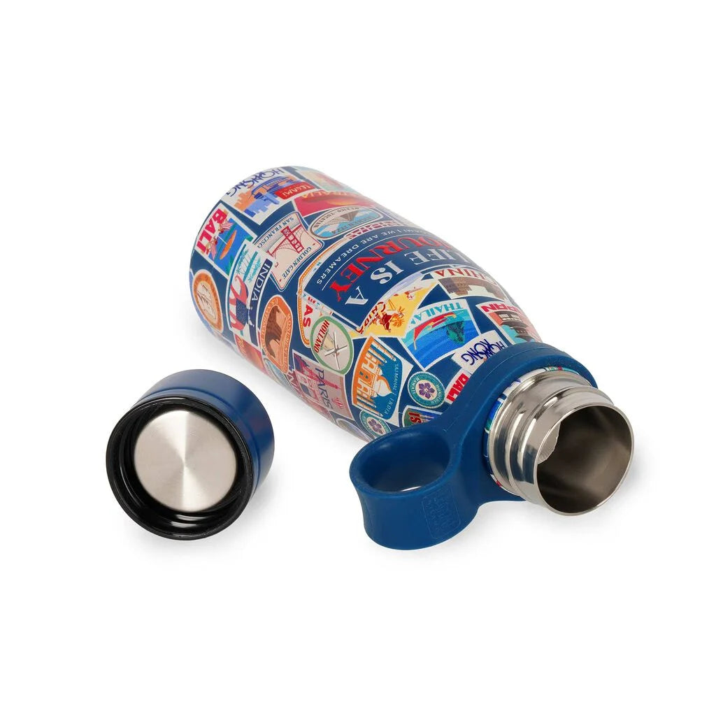 LEGAMI MINI BOTTIGLIA TERMICA 300ML - TRAVEL STICKERS - HOT E COLD