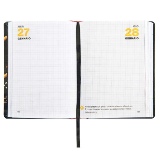 AGENDA - SUPERDIARIO 13 MESI 2026-2027 COMIX SPAGHETTI CARD BRAINROT