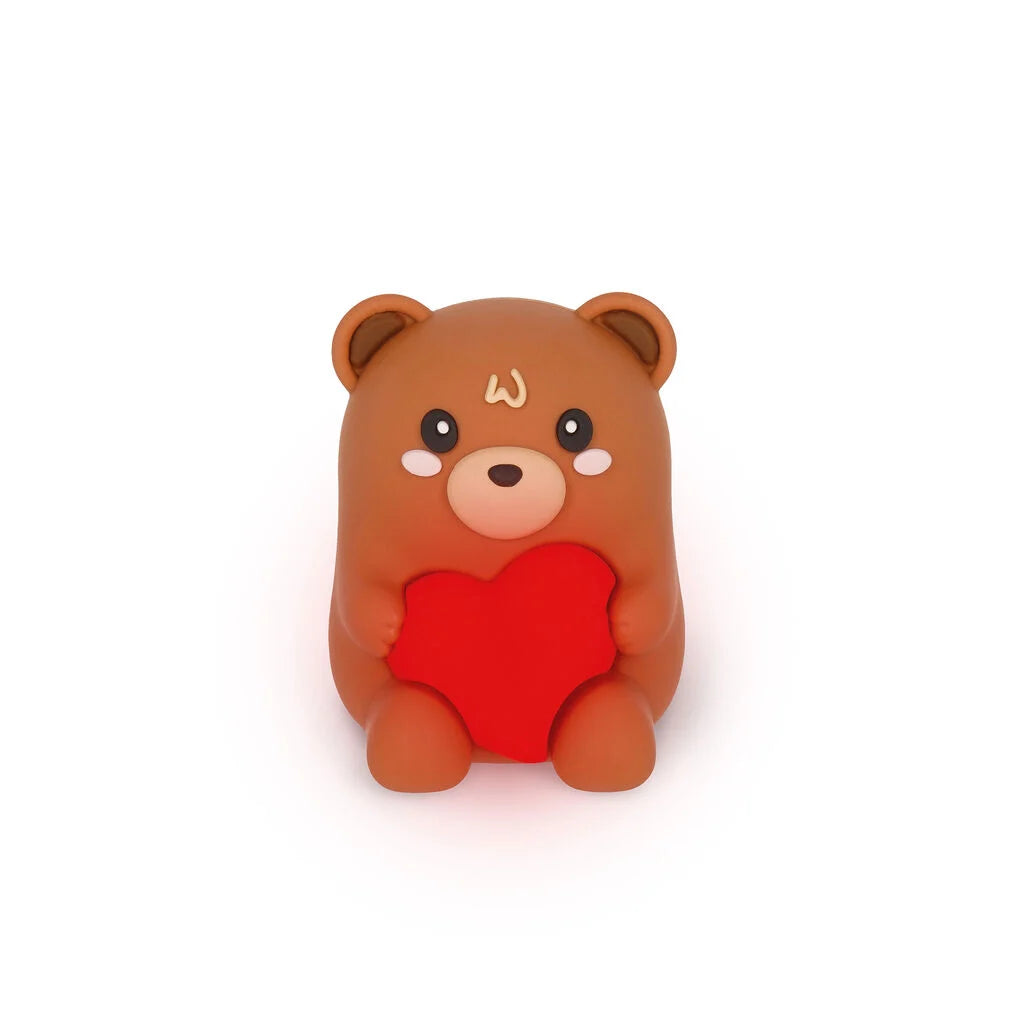 LEGAMI TEMPERINO LUMINOSO CON CONTENITORE - TEDDY BEAR- SHARPERING IS MAGIC