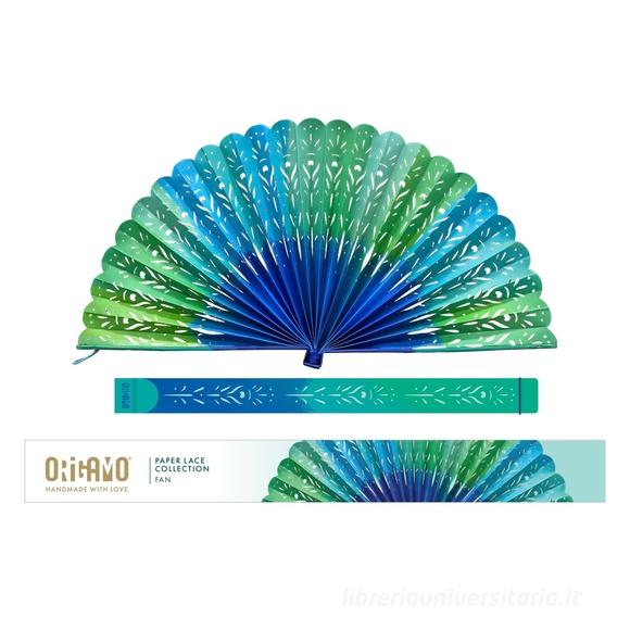 VENTAGLIO ORIGAMO FAN PEACOCK Immagine principale del prodotto