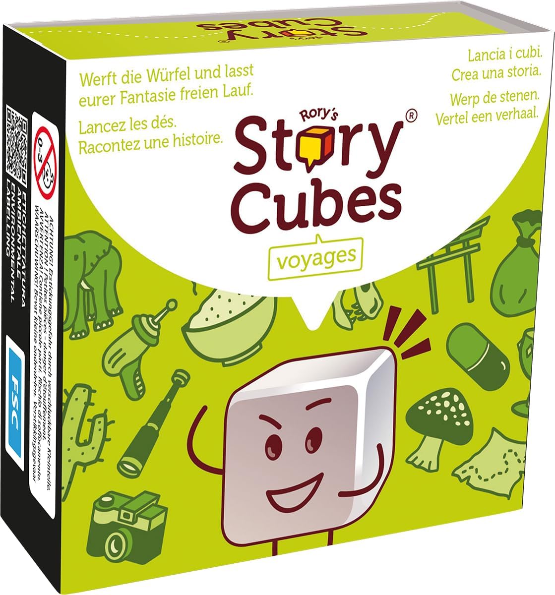 VIAGGI DEI CUBI DELLA STORIA DI RORY - RORY'S STORY CUBES VOYAGES Immagine principale del prodotto