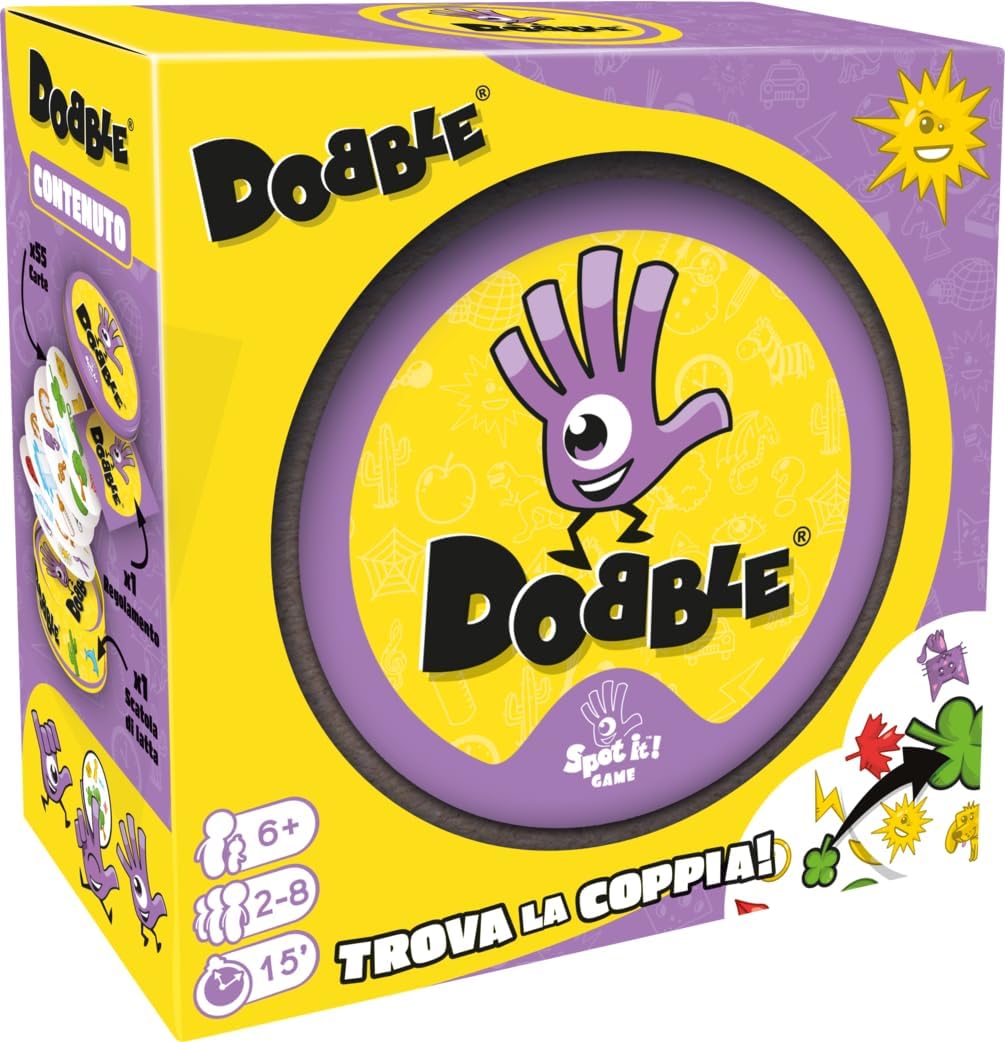 Copertina del libro DOBBLE - TROVA LA COPPIA!
