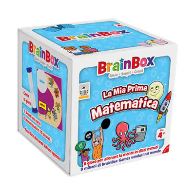 Copertina del libro BRAIN BOX LA MIA PRIMA MATEMATICA - GIOC Immagine principale del prodotto