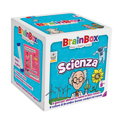 Copertina del libro BRAIN BOX SCIENZA - GIOCHI DA TAVOLO Immagine principale del prodotto