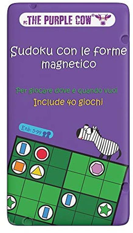 Copertina del libro SUDOKU CON LE FORME MAGNETICO