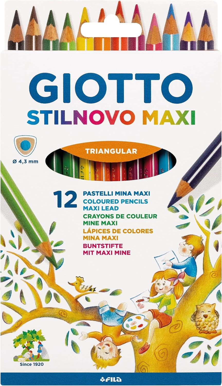 Copertina del libro CONFEZIONE DI 12 PASTELLI GIOTTO Immagine principale del prodotto