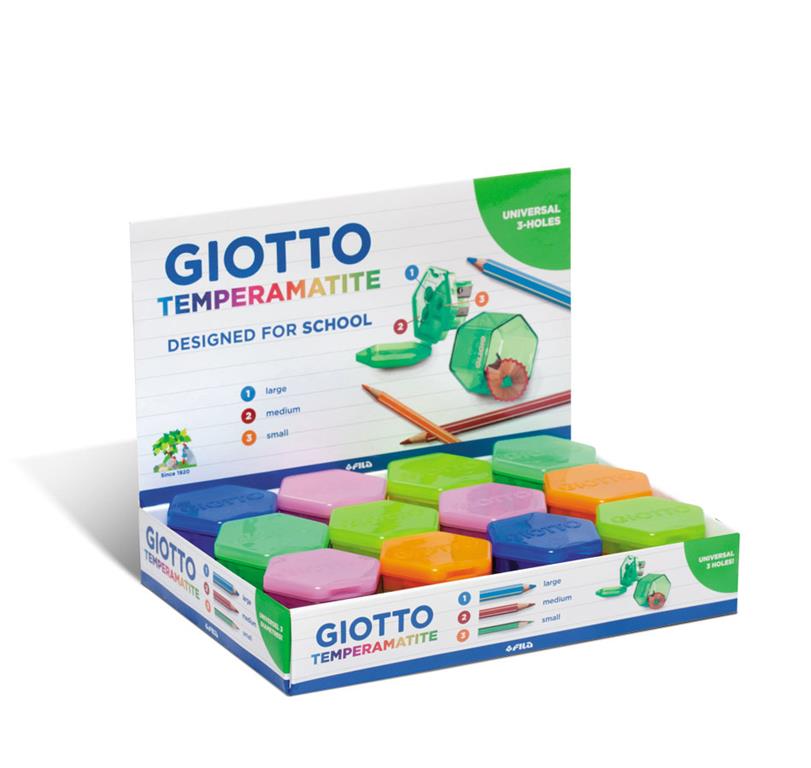 Copertina del libro TEMPERINO CONTENITORE GIOTTO 3 FORI