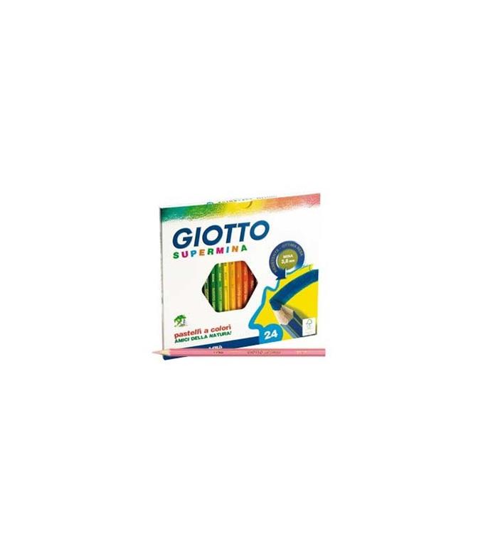 Copertina del libro 24 COLORI A MATITA SUPERMINA GIOTTO Immagine principale del prodotto