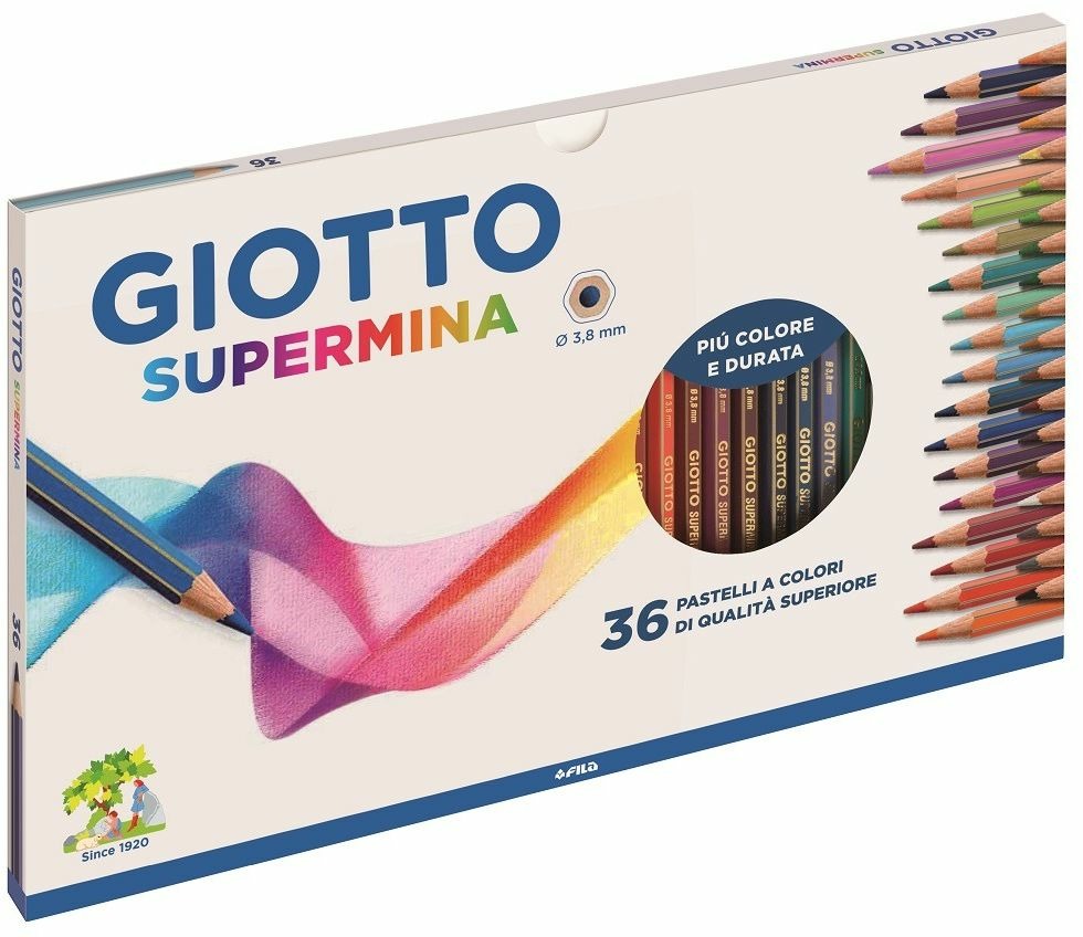 Copertina del libro COLORI A MATITA 36 4.0MM SUPERMINA Immagine principale del prodotto
