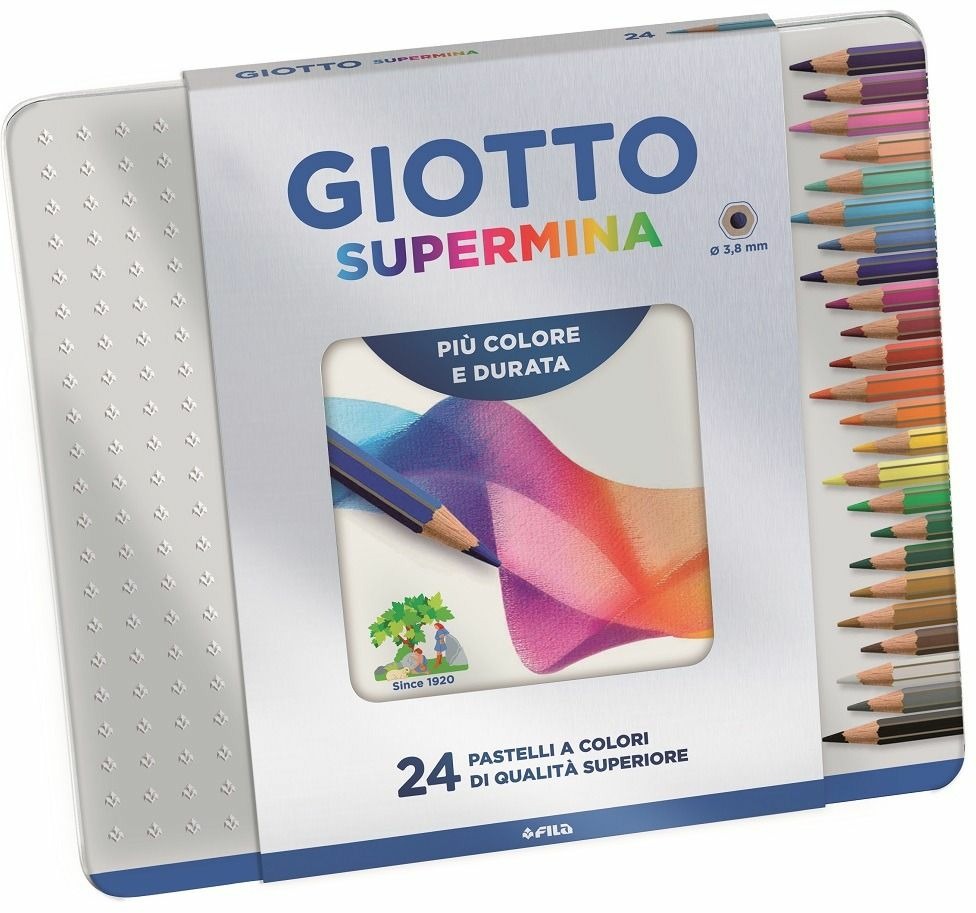 Copertina del libro SCATOLA IN METALLO DI 24 COLORI Immagine principale del prodotto
