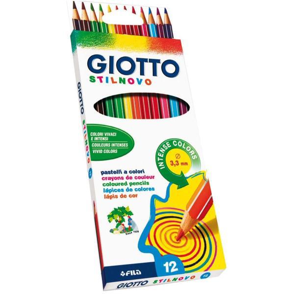 Copertina del libro 12 COLORI A MATITA STILNOVO GIOTTO