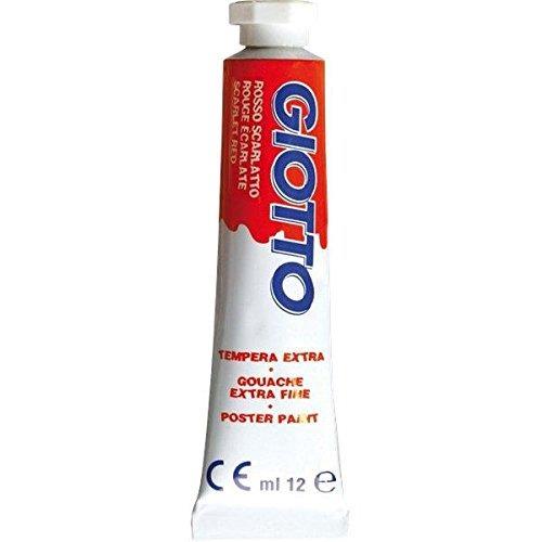 Copertina del libro COLORE A TEMPERA ROSSO SCARLATTO 12ML