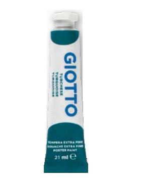 Copertina del libro COLORE A TEMPERA TURCHESE 21ML