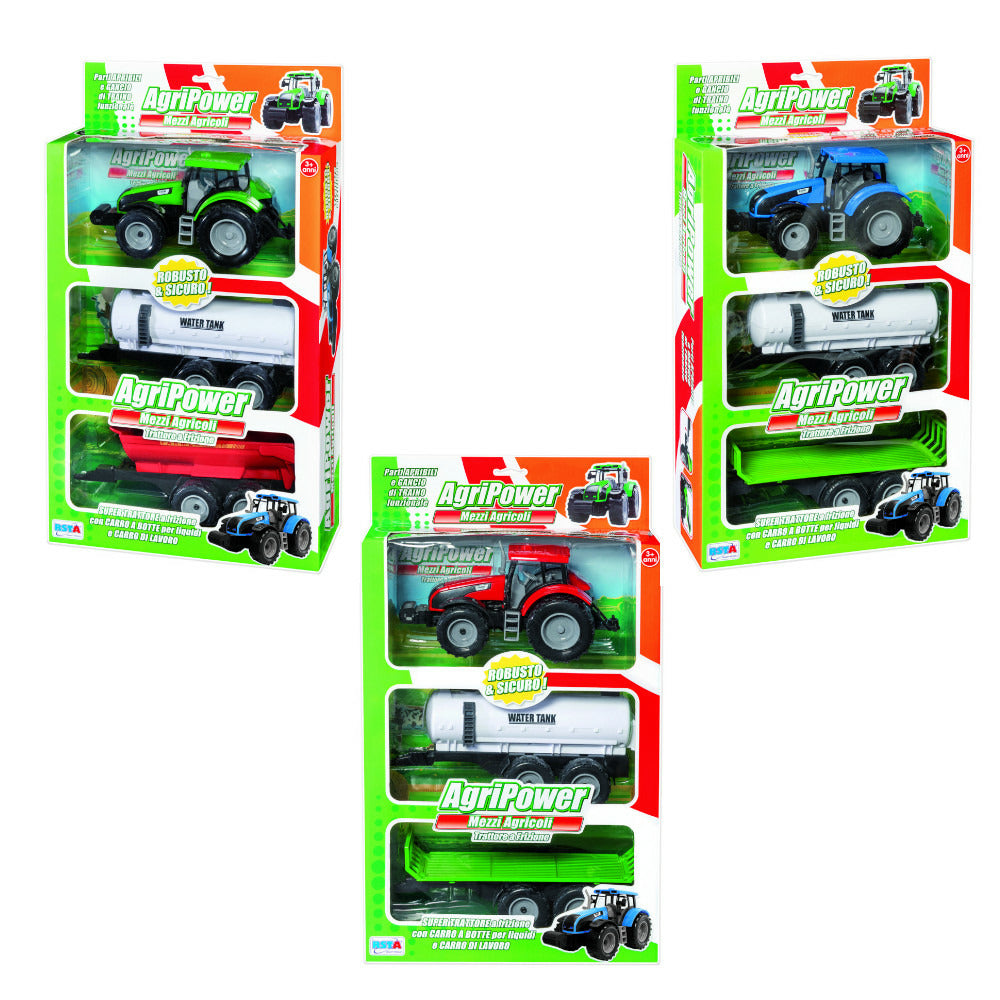 Copertina del libro TRATTORE AGRIPOWER CON 2 CARRELLI Immagine principale del prodotto