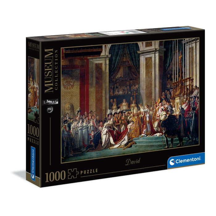 Copertina del libro PUZZLE 1000 PEZZI JACQUES-LOUIS DAVID