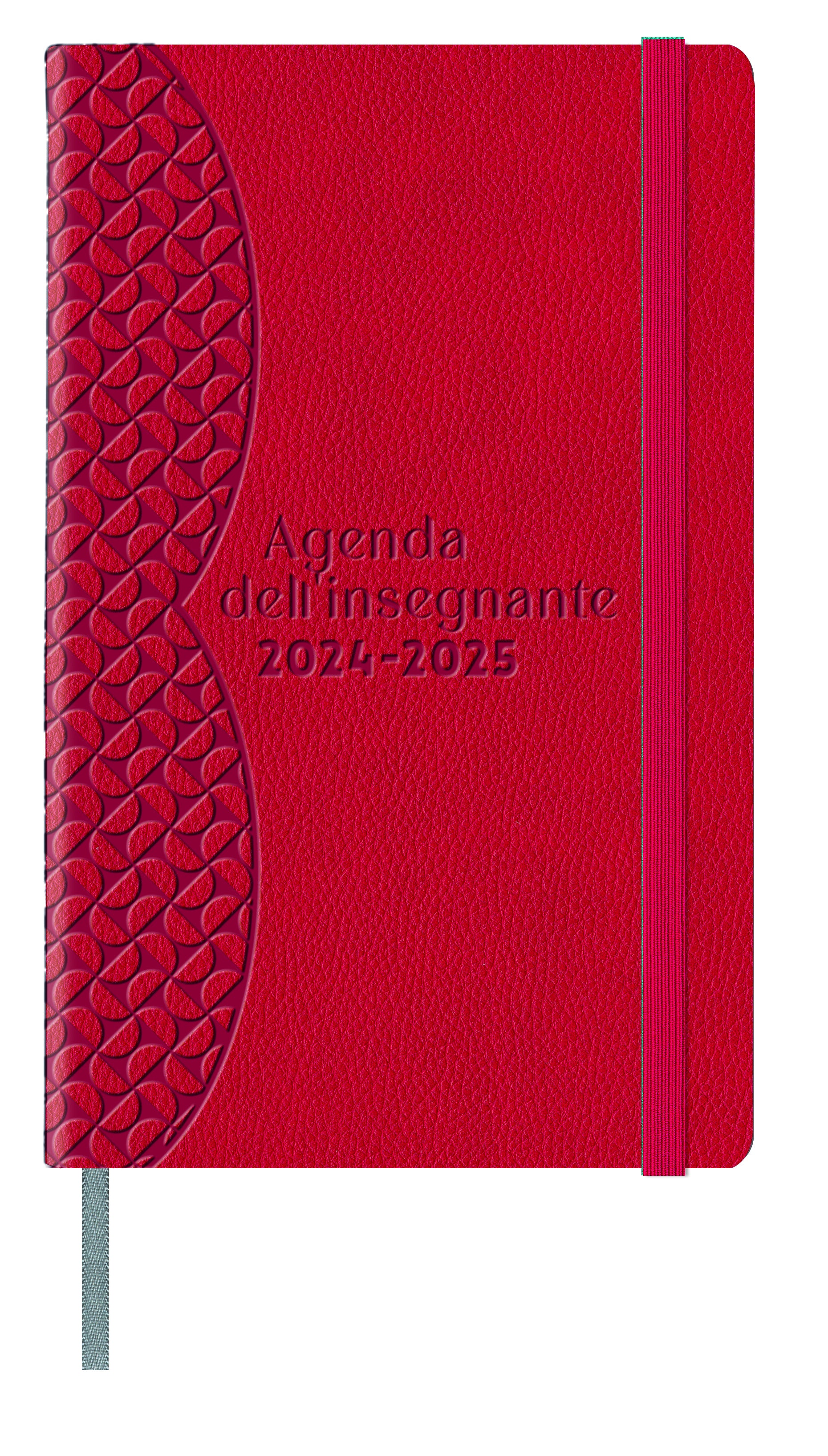 Copertina del libro AGENDA DELL'INSEGNANTE ROSSA