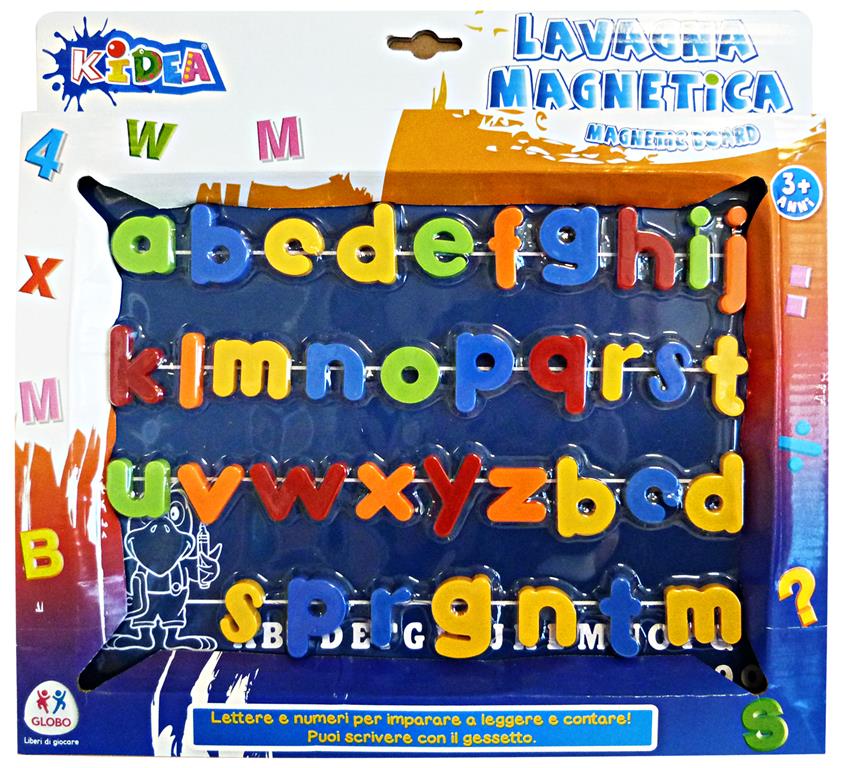Copertina del libro LAVAGNA MAGNETICA CON LETTERE E NUMERI